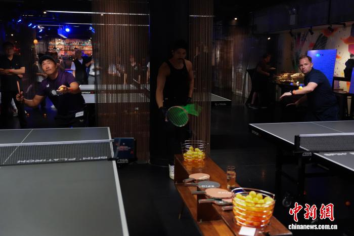 纪念乒乓外交55周年 纽约友谊赛汇聚中美球友